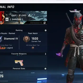 Blood Strike High-End ASIA | Eternal Desert Eagle-Scorpius Lv1 | 2 Limit image 1