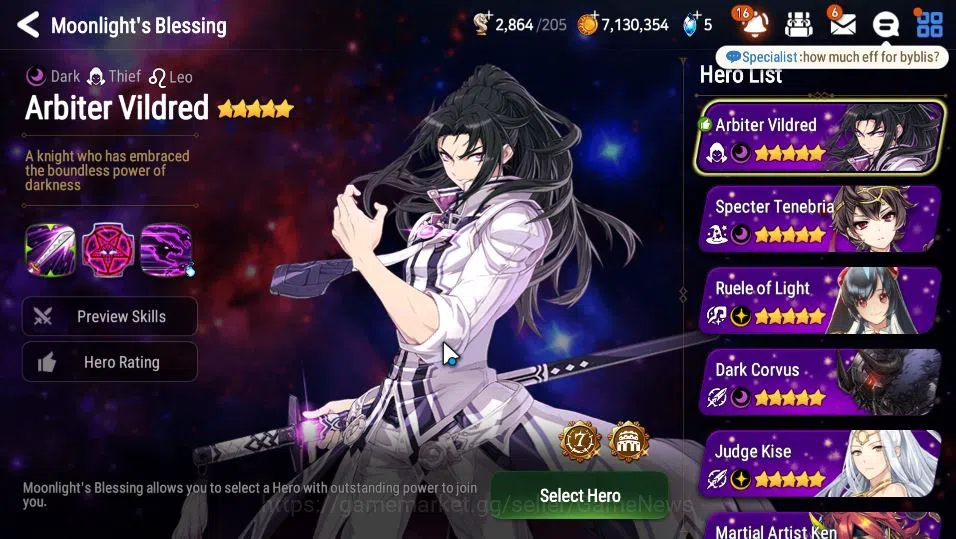 Epic Seven Accounts Starter GLOBAL UnVerif|Starter|2 ML(Lionheart Cermia,LE Kayron)+TA Coli,Tenebria,Etc|Poh+Bles ON|2,8K 13