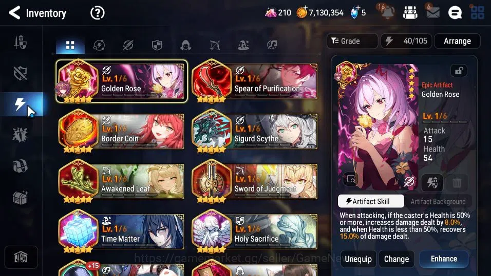 Epic Seven Accounts Starter GLOBAL UnVerif|Starter|2 ML(Lionheart Cermia,LE Kayron)+TA Coli,Tenebria,Etc|Poh+Bles ON|2,8K 9