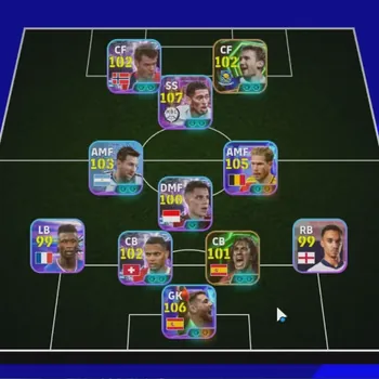 eFootball Accounts Legends & Iconic Players Android|8 Epic Carles Puyol,David Beckham,Ivan Cordoba|12 ShowTime Unai