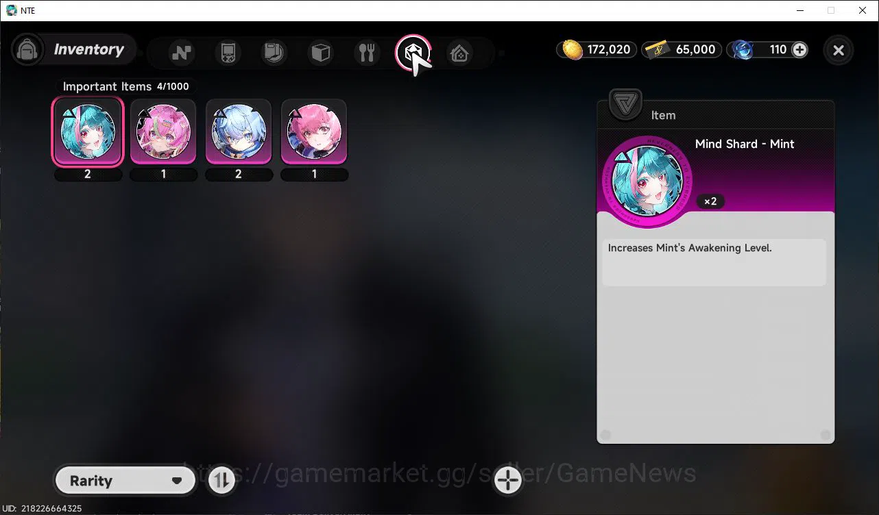 Neverness to Everness Accounts GLOBAL EU| HL 3| 1 SSR Limited Meta Nanally + Sign image 8