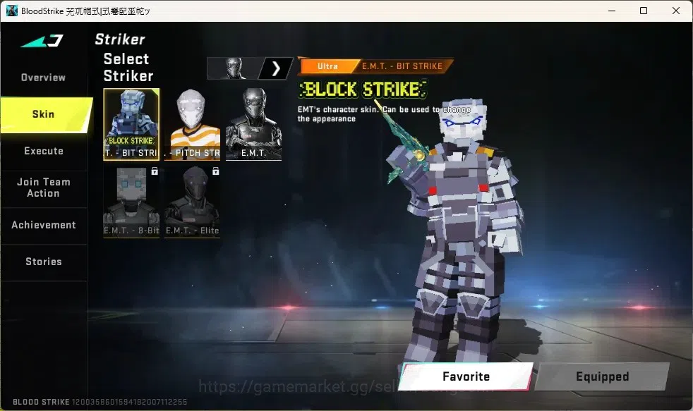 Blood Strike Accounts Collab Skin ASIA | 2 EVA Collab Guns|1 Ultra Melee|10 Ultra Guns|9 Ultra Strikers|1 Collab Vehicle 19