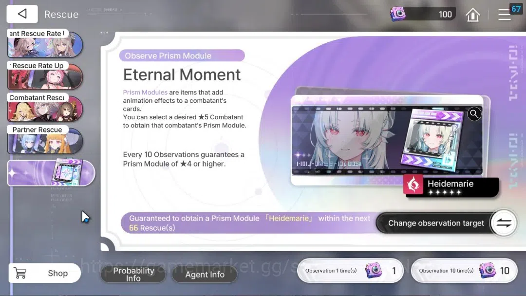 Chaos Zero Nightmare Accounts GLOBAL Lv 54|6 SSR[(HeidemarieM4)+Sign,NineM2,Rita image 19