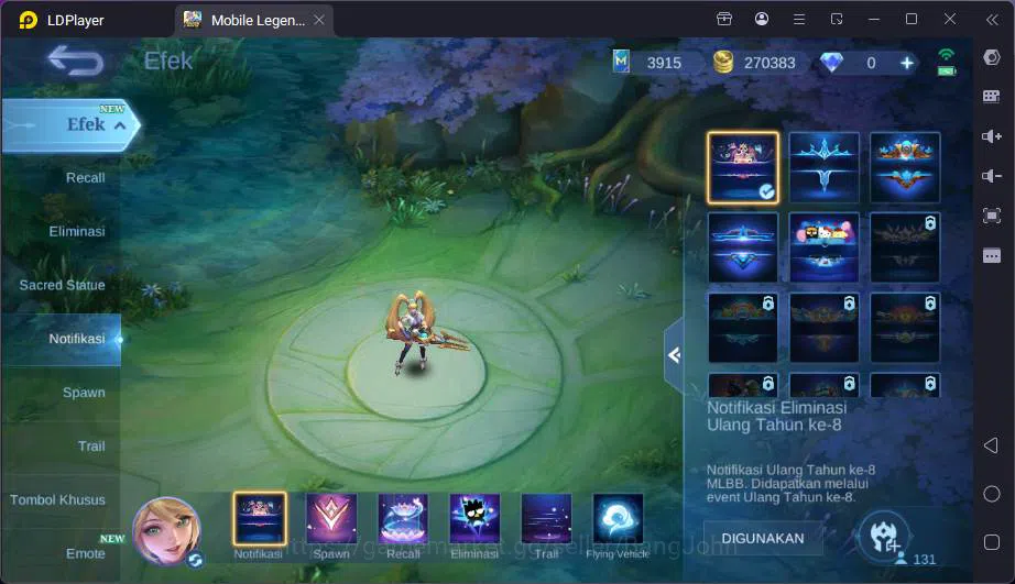 Mobile Legends: Bang Bang Accounts Others Hero 131|Skin 229|KOF Karina,Transform Roger,Sanrio Floryn,Lucky Moskov-Kimmy,CC 14