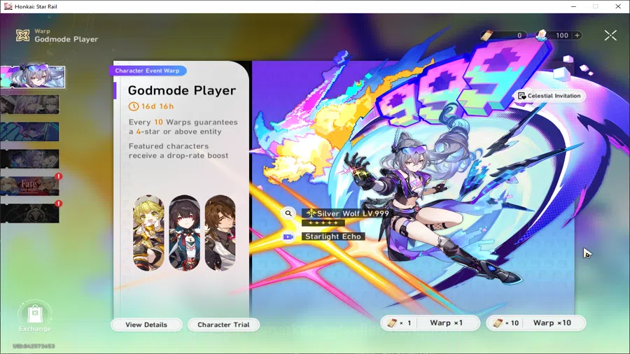 Honkai Star Rail Accounts [ASIA] TL65 | 10 Limited | Top Tier Dan Heng PT +  image 10
