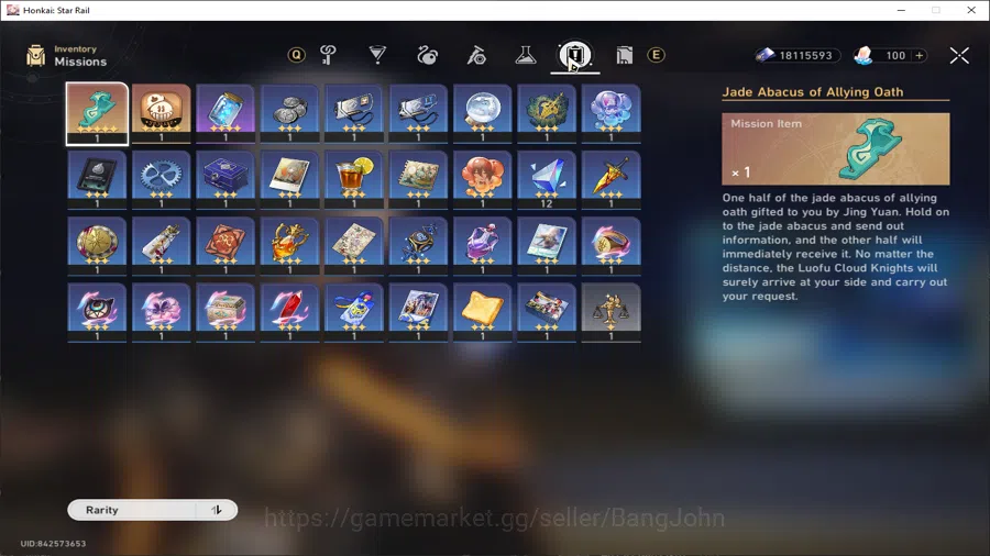 Honkai Star Rail Accounts [ASIA] TL65 | 10 Limited | Top Tier Dan Heng PT +  image 13