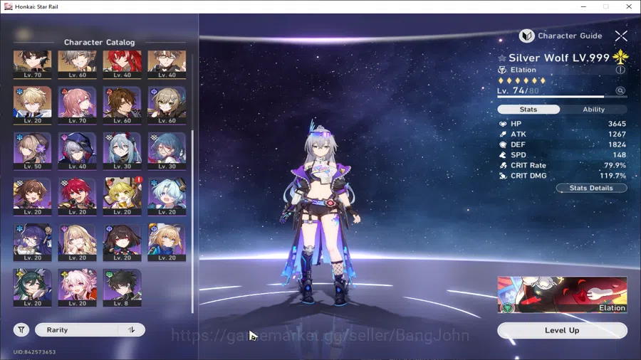 Honkai Star Rail Accounts [ASIA] TL65 | 10 Limited | Top Tier Dan Heng PT +  image 7