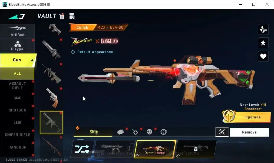 Blood Strike Accounts ASIA|4 ULTRA[HANK,VOLT,UMP45,AR97]|Collab 7DS-AK47 image 10