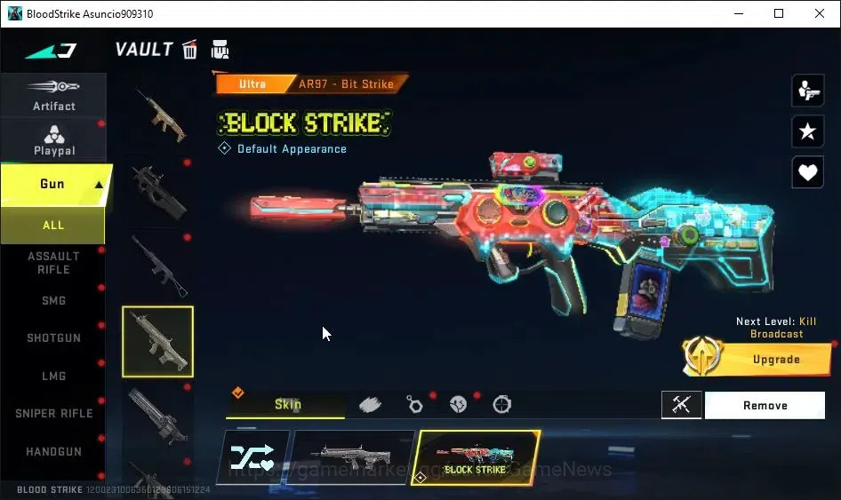 Blood Strike Accounts ASIA|4 ULTRA[HANK,VOLT,UMP45,AR97]|Collab 7DS-AK47 image 11