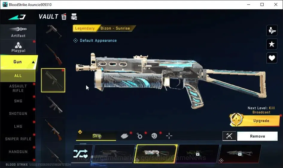 Blood Strike Accounts ASIA|4 ULTRA[HANK,VOLT,UMP45,AR97]|Collab 7DS-AK47 image 12