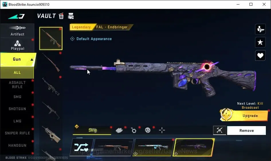 Blood Strike Accounts ASIA|4 ULTRA[HANK,VOLT,UMP45,AR97]|Collab 7DS-AK47 image 14