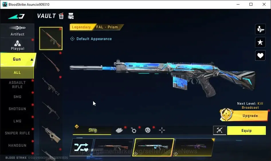 Blood Strike Accounts ASIA|4 ULTRA[HANK,VOLT,UMP45,AR97]|Collab 7DS-AK47 image 15