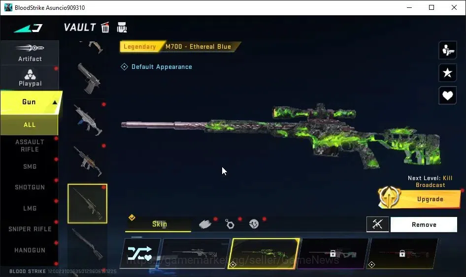 Blood Strike Accounts ASIA|4 ULTRA[HANK,VOLT,UMP45,AR97]|Collab 7DS-AK47 image 16