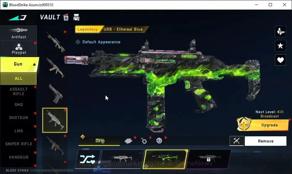 Blood Strike Accounts ASIA|4 ULTRA[HANK,VOLT,UMP45,AR97]|Collab 7DS-AK47 image 17