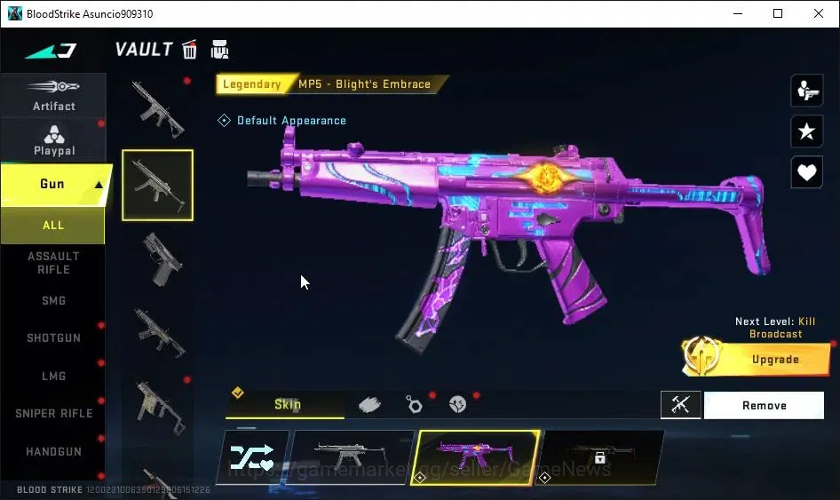 Blood Strike Accounts ASIA|4 ULTRA[HANK,VOLT,UMP45,AR97]|Collab 7DS-AK47 image 18