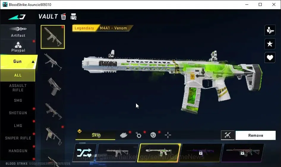 Blood Strike Accounts ASIA|4 ULTRA[HANK,VOLT,UMP45,AR97]|Collab 7DS-AK47 image 19