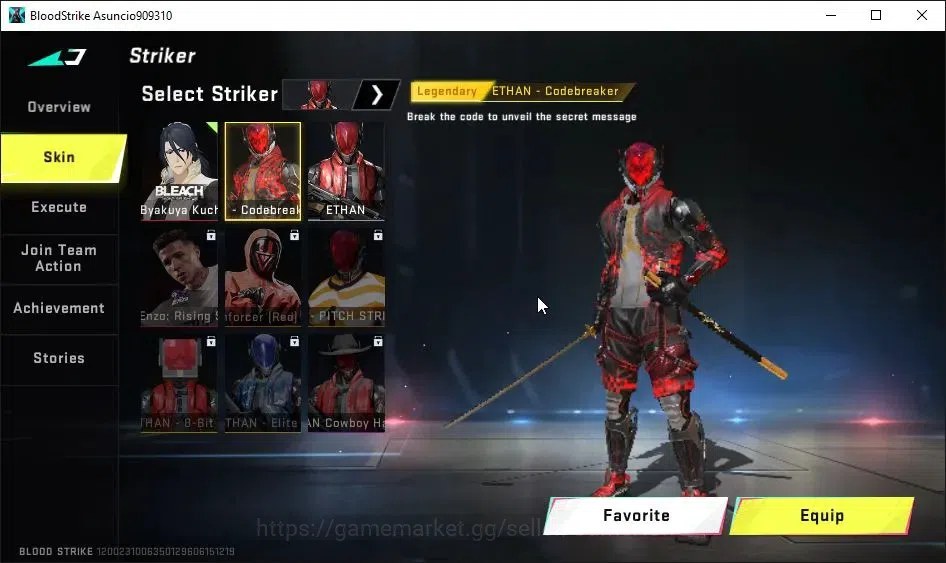 Blood Strike Accounts ASIA|4 ULTRA[HANK,VOLT,UMP45,AR97]|Collab 7DS-AK47 image 5