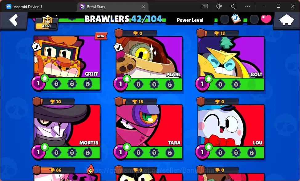Brawl Stars Accounts Global |4361 Trophy|42 Brawler|5 Max Hypercharge|S image 10