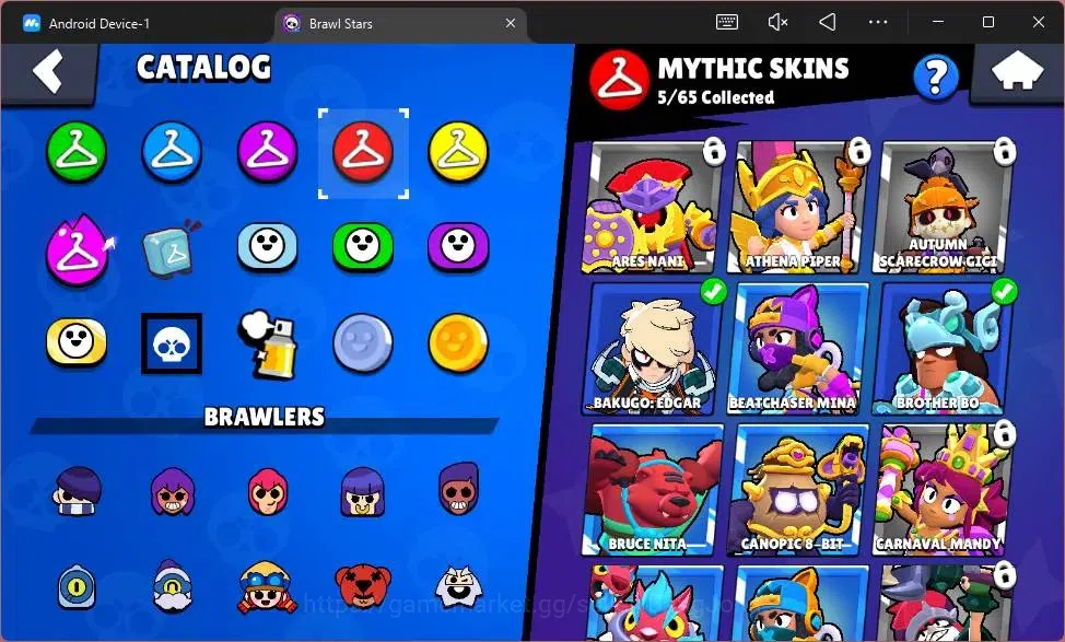 Brawl Stars Accounts Global |4361 Trophy|42 Brawler|5 Max Hypercharge|S image 15