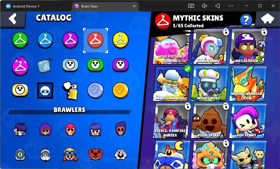 Brawl Stars Accounts Global |4361 Trophy|42 Brawler|5 Max Hypercharge|S image 16