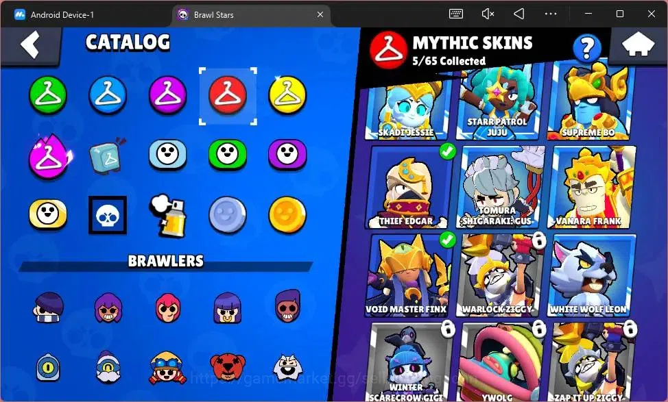 Brawl Stars Accounts Global |4361 Trophy|42 Brawler|5 Max Hypercharge|S image 17
