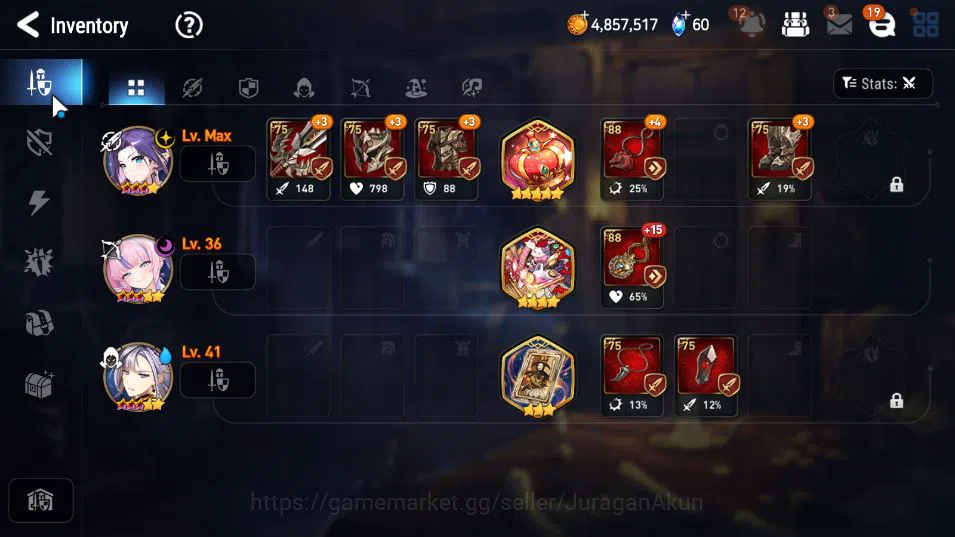 Epic Seven Accounts Global Unverif|Starter|1 ML(Hellion Lua)+Eligos,Ki image 5