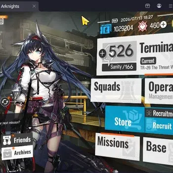Arknights Accounts Mid-Tier Global | Lv44 | 6x*6 Ops (Mountain,Blaze,Logos,Ebenholz,Typhon,Magallan) | Main TR-26 | Check SS