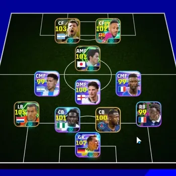eFootball Accounts High-End Android|Power 3136|8 Show Time Manuel Neuer,Calvin Bassey|4 Epic G.Van Bronckhorst,Sergio