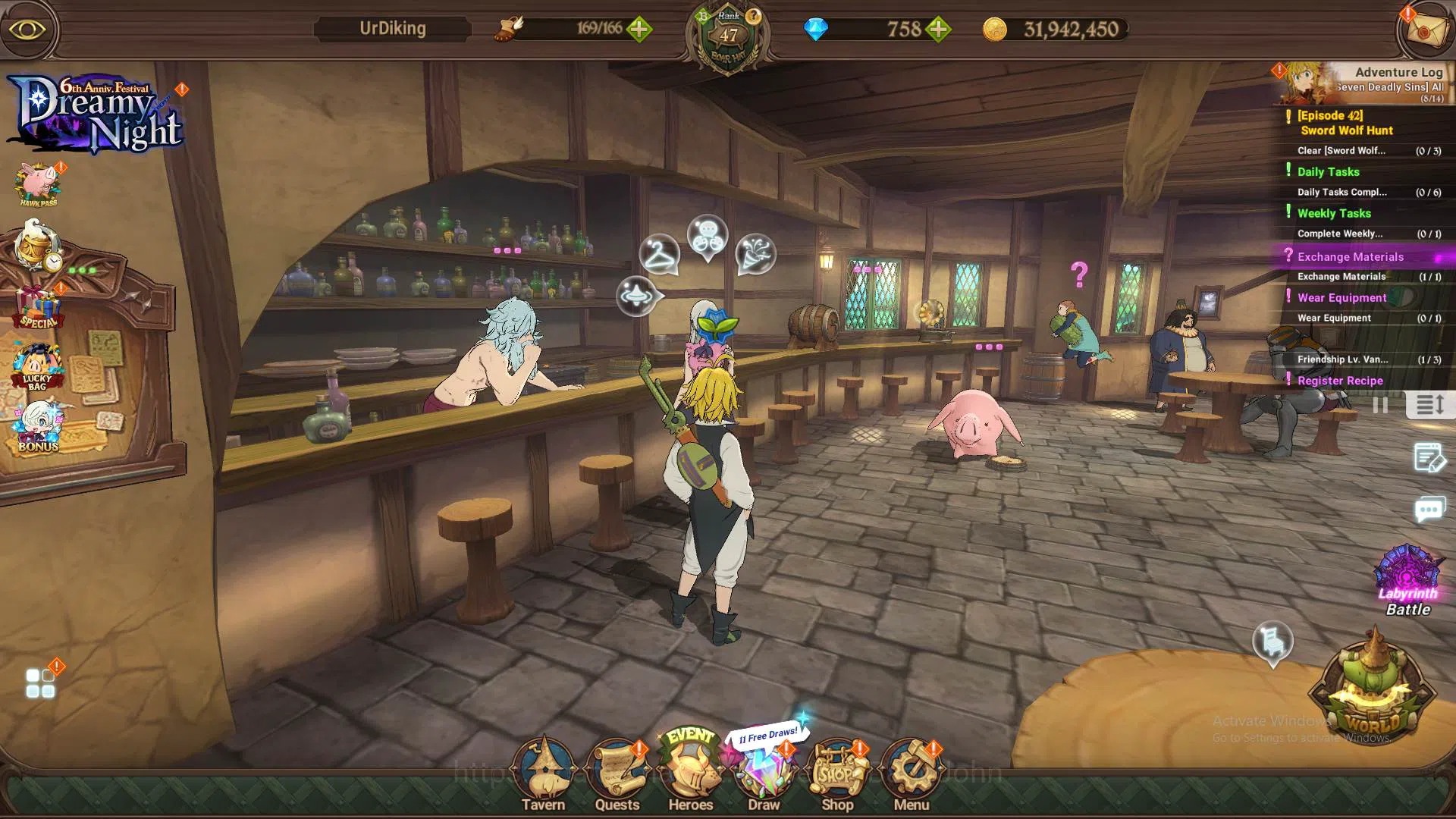 GLOBAL|439K CC|DM 758|Queen Diane,Traitor Meliodas,Nanashi,King&Dianeetc|check SS|7DS150B The Seven Deadly Sins: Grand Cross Accounts Others GLOBAL|439K CC|DM 758|Queen Diane,Traitor