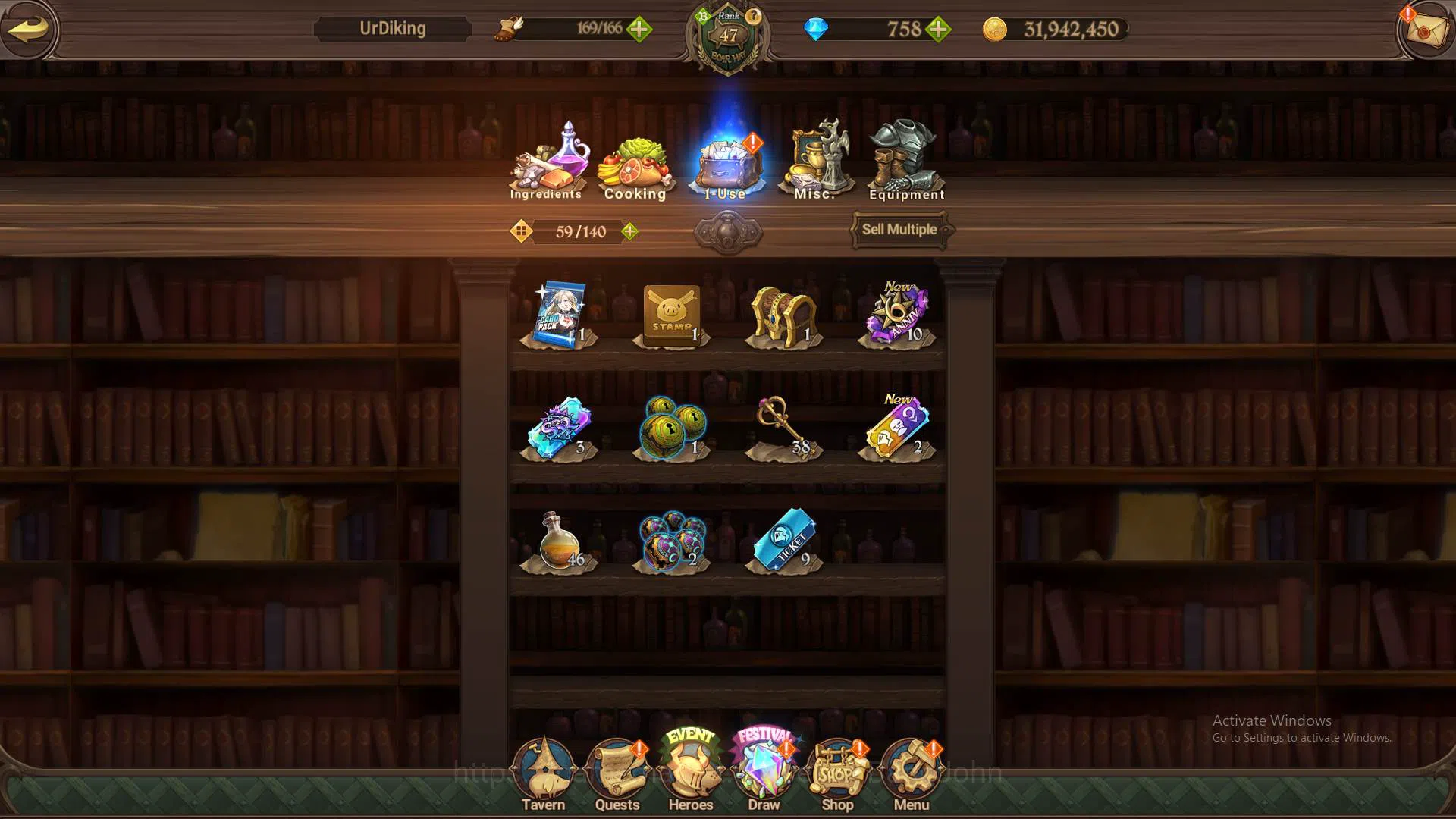 The Seven Deadly Sins: Grand Cross Accounts Others GLOBAL|439K CC|DM 758|Queen Diane,Traitor 4