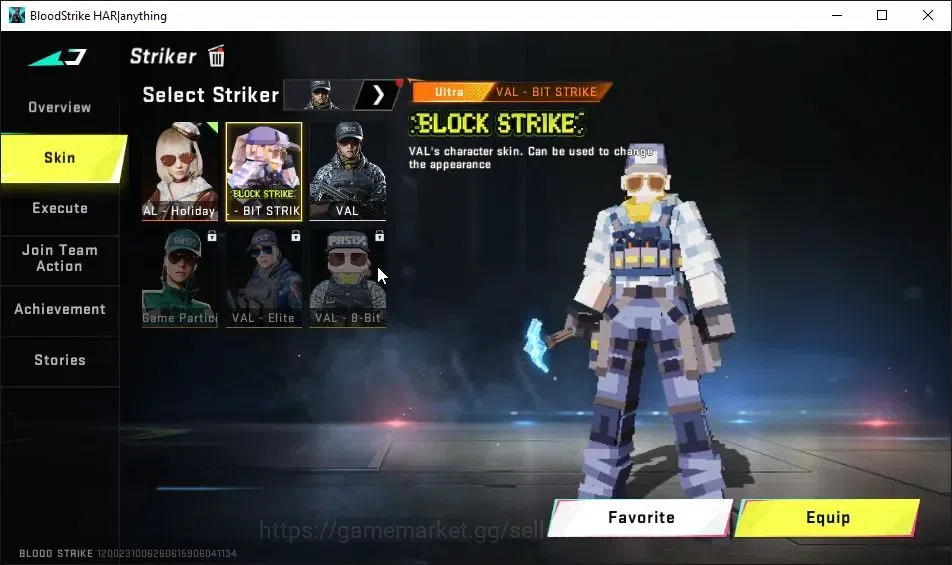Blood Strike Accounts ASIA|ETERNAL DEagle|Collab TokRev[MCX,FN2000]|Mele image 12