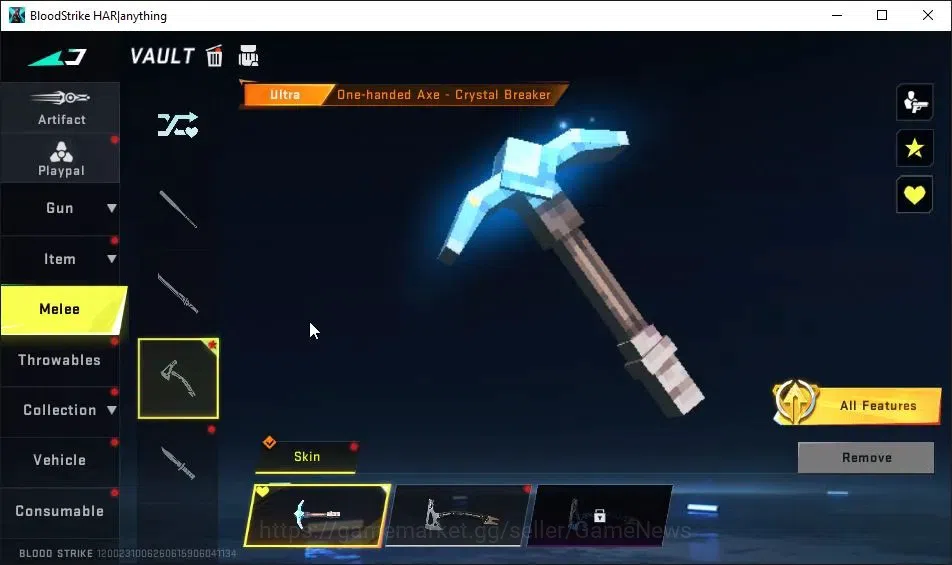 Blood Strike Accounts ASIA|ETERNAL DEagle|Collab TokRev[MCX,FN2000]|Mele image 14