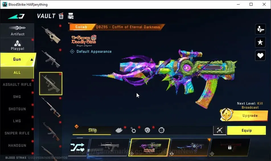 Blood Strike Accounts ASIA|ETERNAL DEagle|Collab TokRev[MCX,FN2000]|Mele image 18