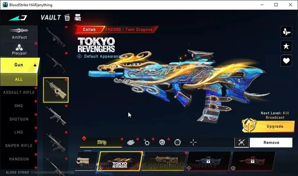 Blood Strike Accounts ASIA|ETERNAL DEagle|Collab TokRev[MCX,FN2000]|Mele image 20