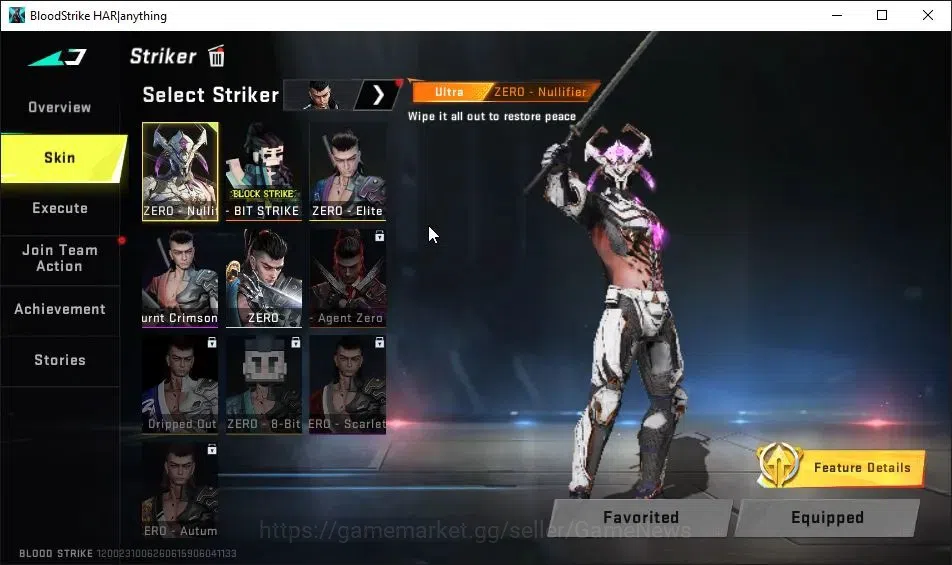 Blood Strike Accounts ASIA|ETERNAL DEagle|Collab TokRev[MCX,FN2000]|Mele image 3