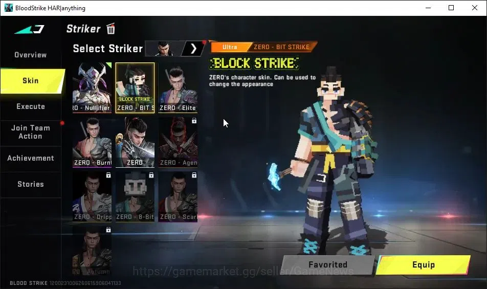 Blood Strike Accounts ASIA|ETERNAL DEagle|Collab TokRev[MCX,FN2000]|Mele image 4