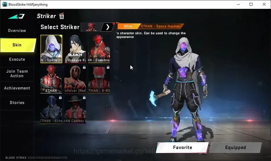 Blood Strike Accounts ASIA|ETERNAL DEagle|Collab TokRev[MCX,FN2000]|Mele image 5