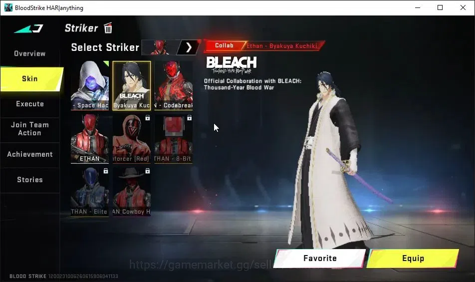 Blood Strike Accounts ASIA|ETERNAL DEagle|Collab TokRev[MCX,FN2000]|Mele image 6