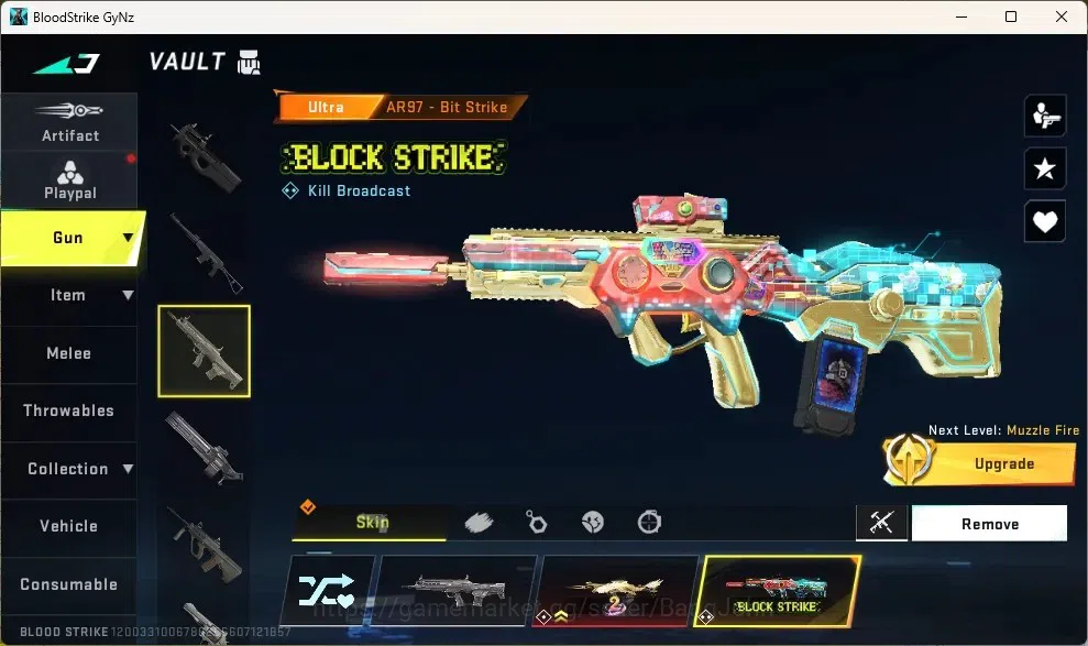 Blood Strike Accounts Collab Skin ASIA |Eternal Gun:Desert Eagle|Collab Guns:2TR,2 7DS|Collab Striker Bleach Ichigo|1Ultra 8