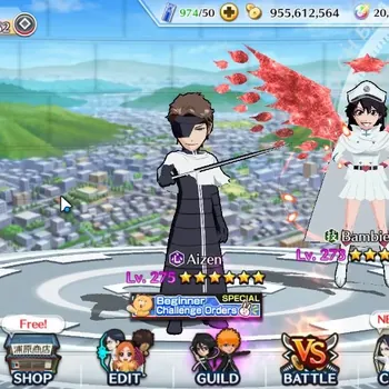 Bleach: Brave Souls Accounts Starter GLOBAL|663K BP+20K Orb|Fresh All Story|TYBW26(Aizen,Bambietta,Giselle),Byakuya
