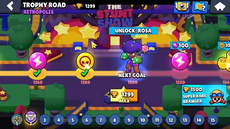 Brawl Stars Accounts 1299 Trophy|20 Brawlers 2 Max Lvl (Full Bufies Edg image 16