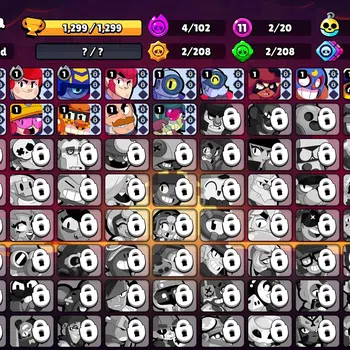 Brawl Stars Accounts 1299 Trophy|20 Brawlers 2 Max Lvl (Full Bufies Edg image 1