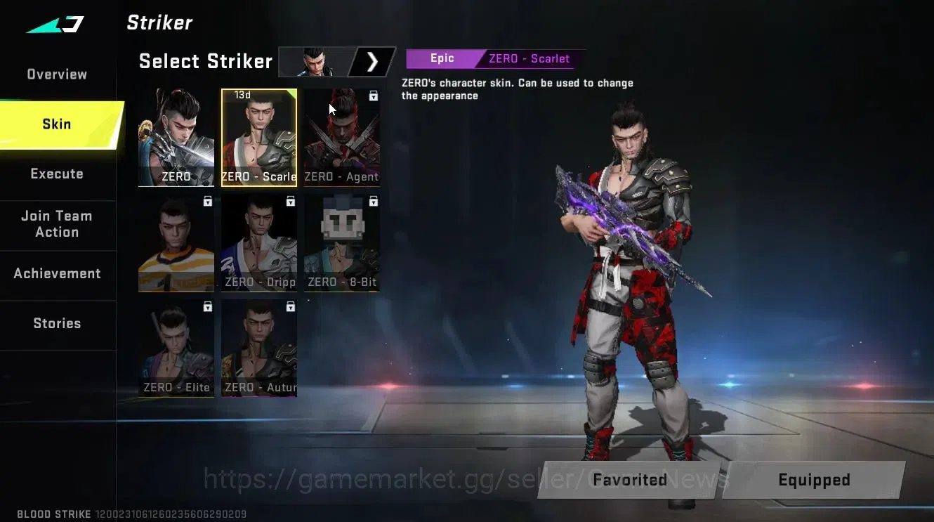 Blood Strike Accounts ASIA|2 ETERNAL [Kala-Whisper Lv3, AUG-Empyrean Lv3 image 3