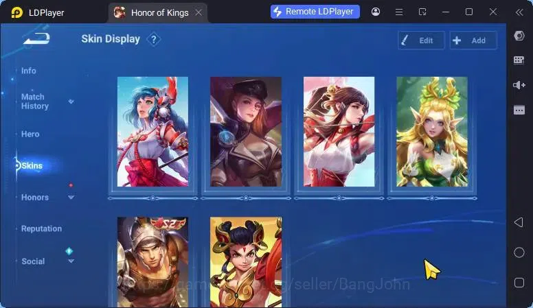 Honor of Kings Accounts Global Starter Hero41 Skin14 | Epic Mozi,Arthur,Ga image 2
