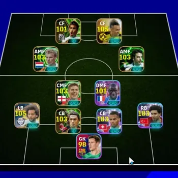 eFootball Accounts Legends & Iconic Players Android|Big Time Claude Makelele|23Epic Marcelo & Aubameyang X Naruto,Dennis