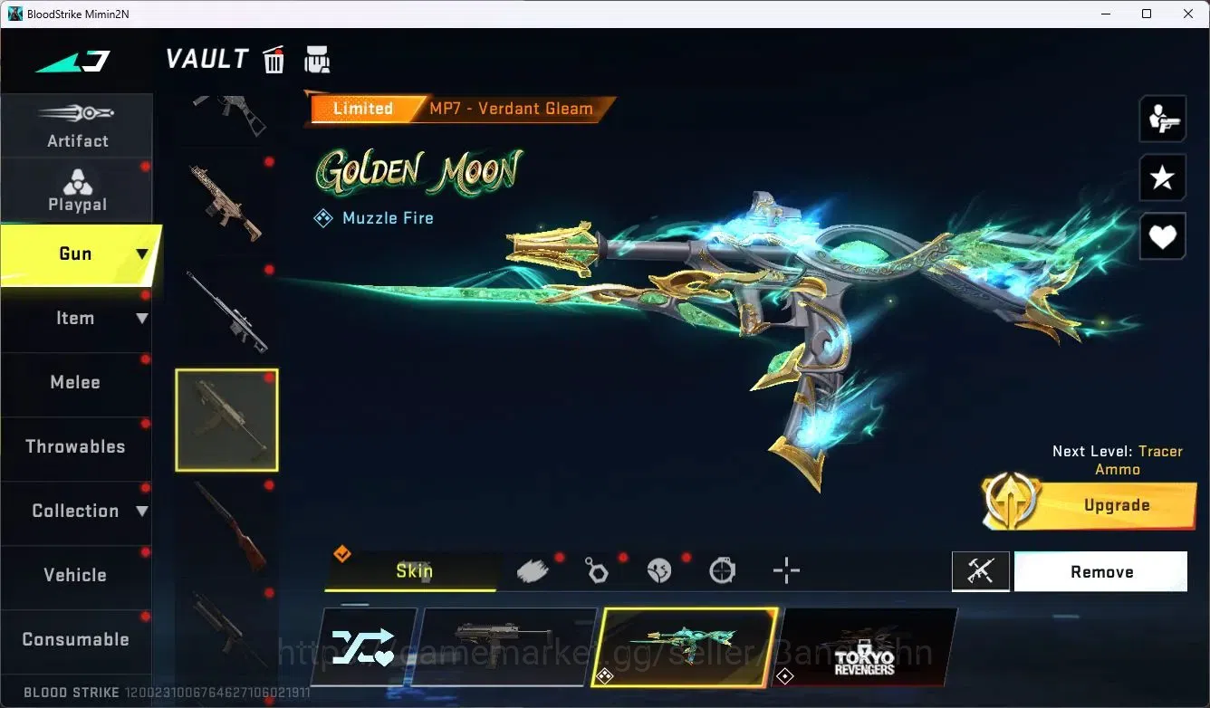 Blood Strike Accounts ASIA |1 ETERNAL Guns |2 Collab Strikers|1 ETERNAL image 8