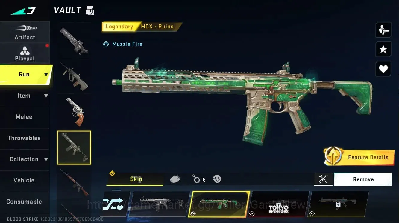 Blood Strike Accounts ASIA|Collab TOKREV[JACK-Takemichi]|Legendary [Seda image 9