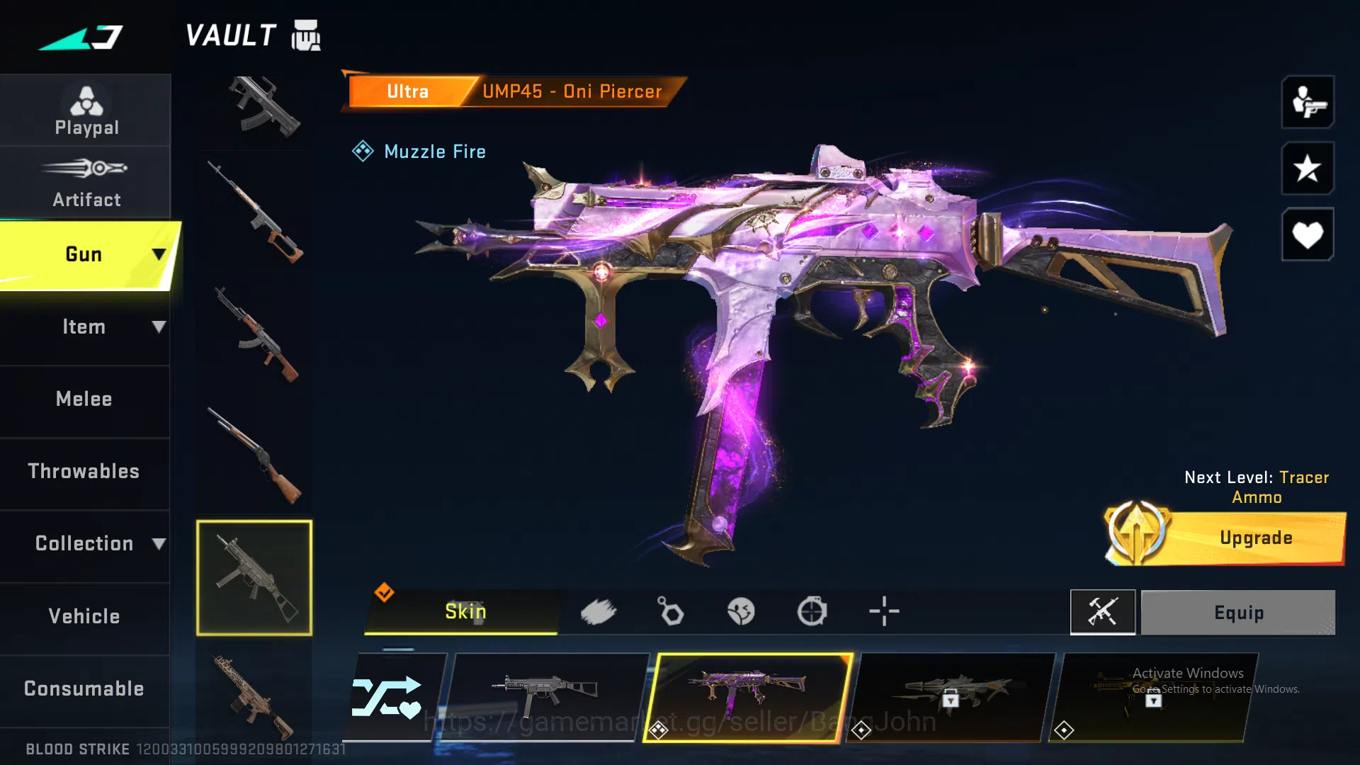 Blood Strike Accounts ASIA|Eternal Vector (Lv 3) | Eternal QBZ (Lv 2) | image 11