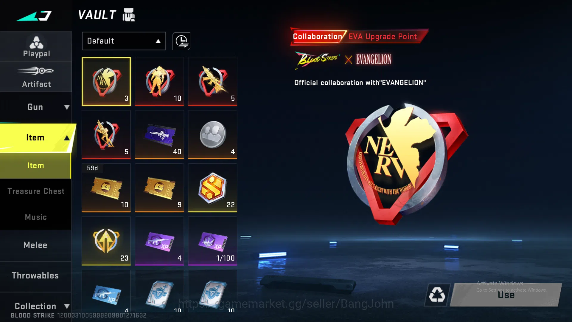 Blood Strike Accounts ASIA|Eternal Vector (Lv 3) | Eternal QBZ (Lv 2) | image 12
