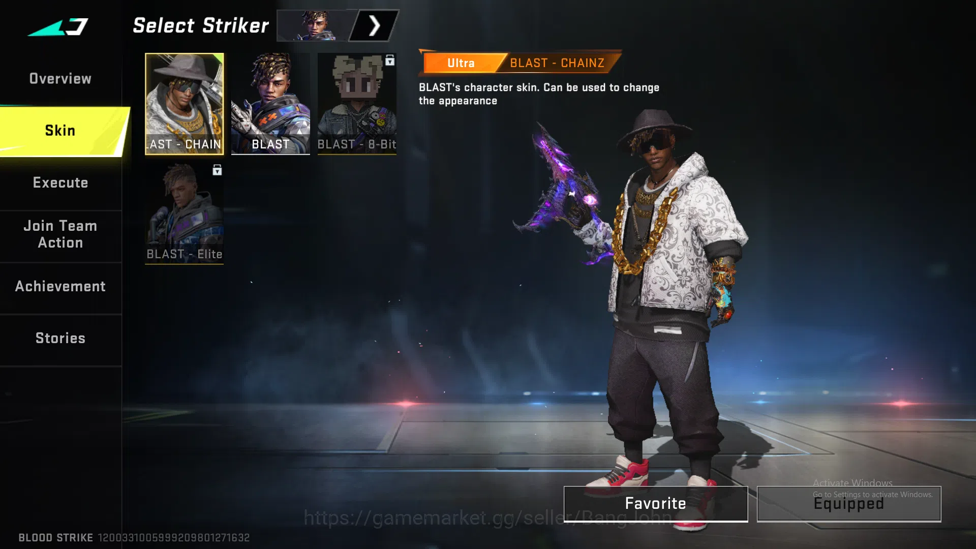 Blood Strike Accounts ASIA|Eternal Vector (Lv 3) | Eternal QBZ (Lv 2) | image 14